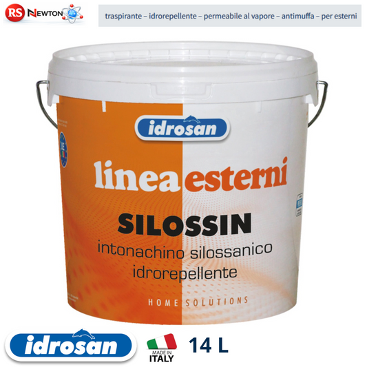 Rivestimento Silossanico a Spessore Intonachino Facciate Antimuffa Esterno I.D