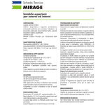 Idropittura Lavabile MIRAGE Interno Esterno Alta Resistenza Bianca Satinata I.D