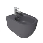 Bidet Sospeso INFINITY Sanitari Bagno Ceramica Moderno Fissaggi Nascosti D.X