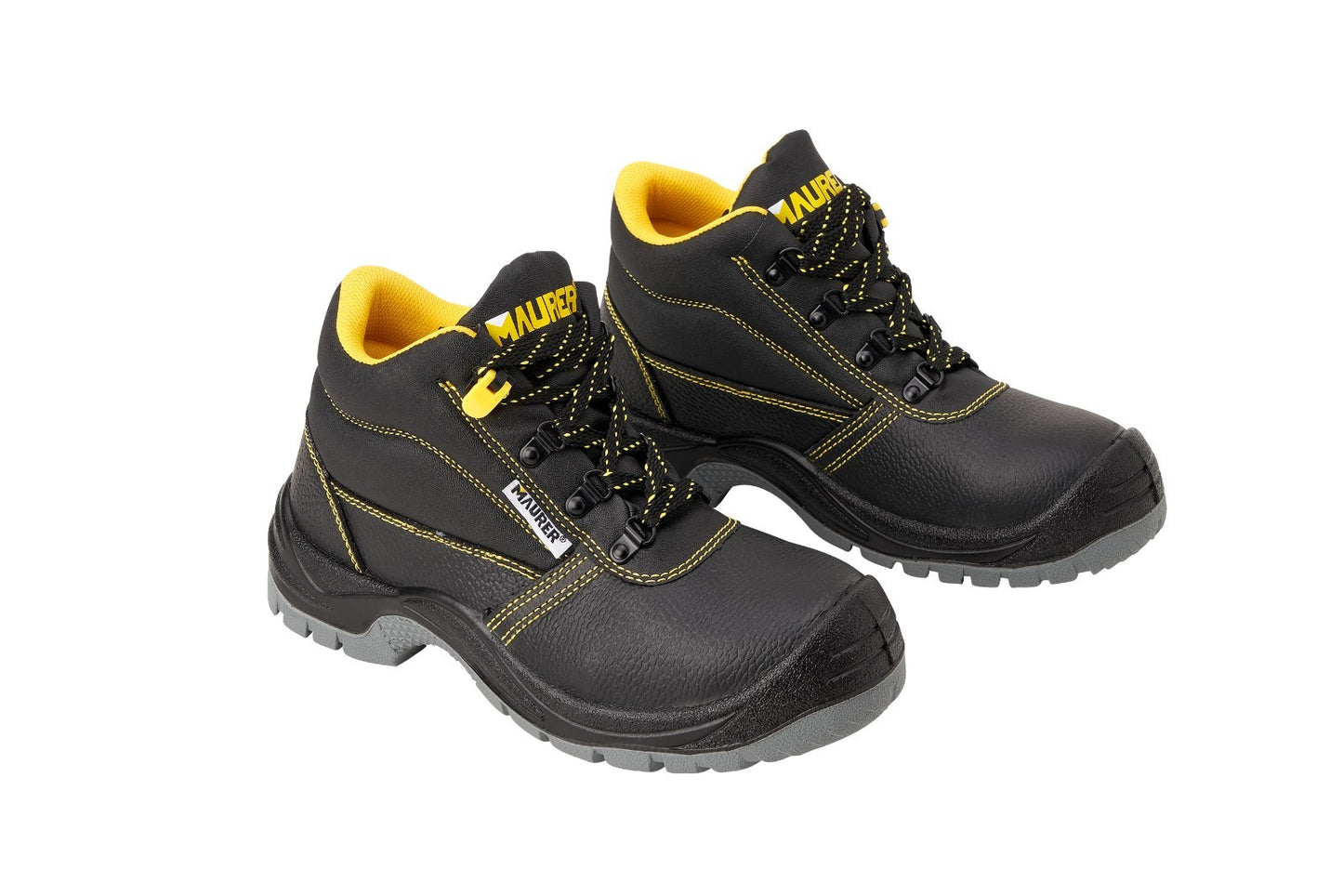 Scarpe Antinfortunistiche Alte Pelle S3 MAURER Puntale Acciaio Uomo Lavoro VBS