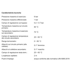Gruppo Regolazione Pavimento Radiante Completo G1 130mm Testa Termostatica D.X