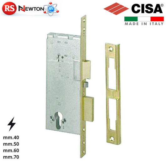 Serratura Elettrica Da Infilare a Cilindro CISA Elettroserratura 40/50/60/70 G.F