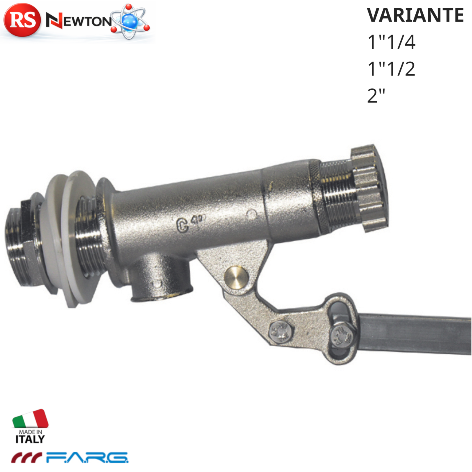 Galleggiante WC Silenzioso Ottone Fuso Alte Pressioni 1"1/4 1"1/2 2" Bagno D.X