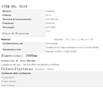 Lampadario LED 90W Dimmerabile Telecomando Moderno Bianco Nero Regolabile V.L