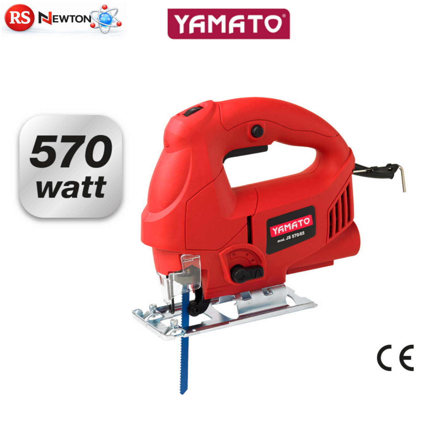 Seghetto Alternativo 570W Professionale Pendolare Taglio Legno Metallo VBS