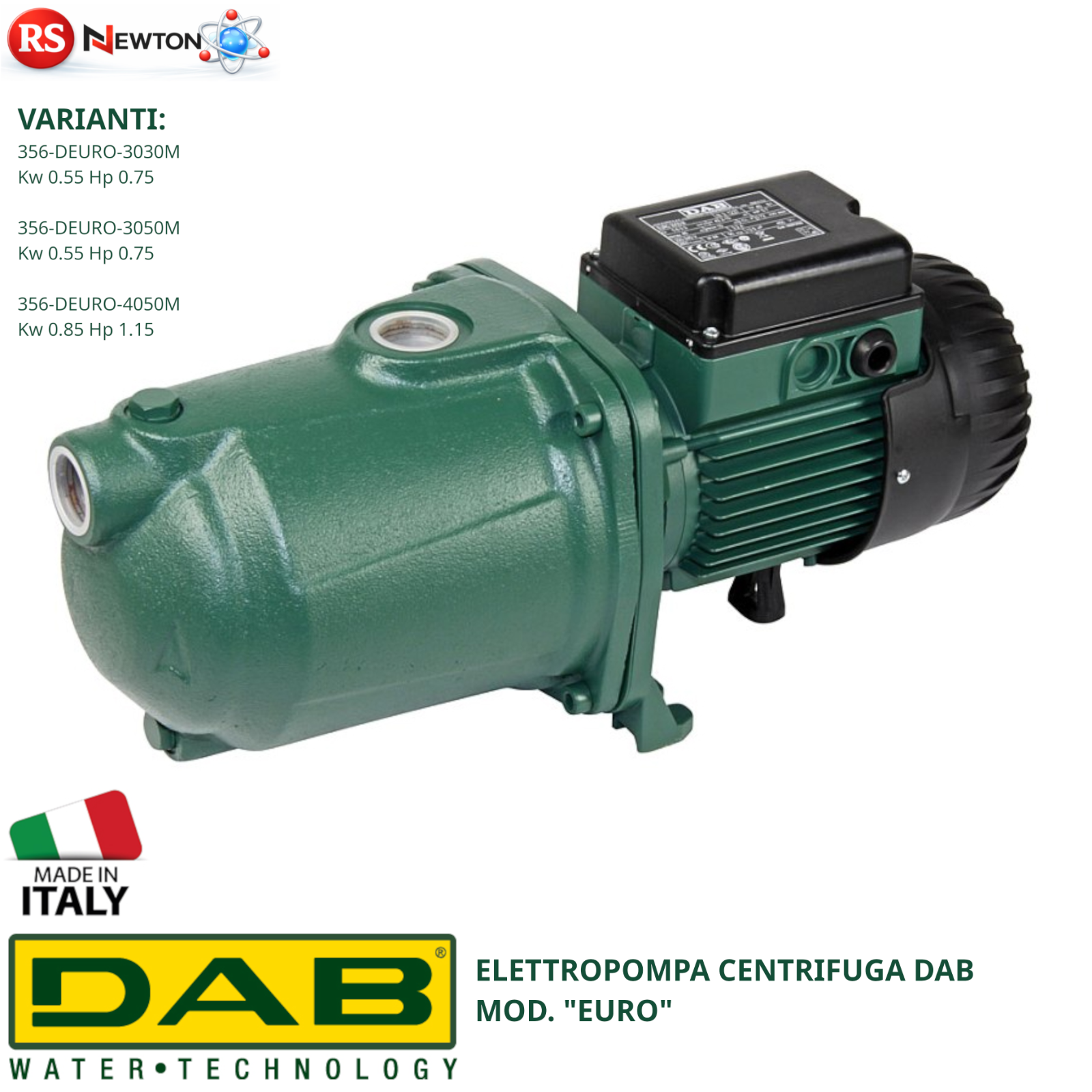 DAB Elettropompa Centrifuga Multistadio Ghisa Silenziosa Irrigazione Casa D.X