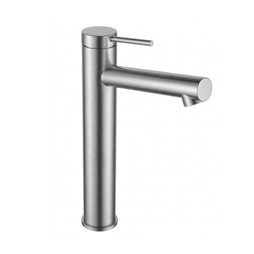 Miscelatore Rubinetto Bagno Lavabo Bidet Vasca Moderno Elegante PVD GRIGIO D.X
