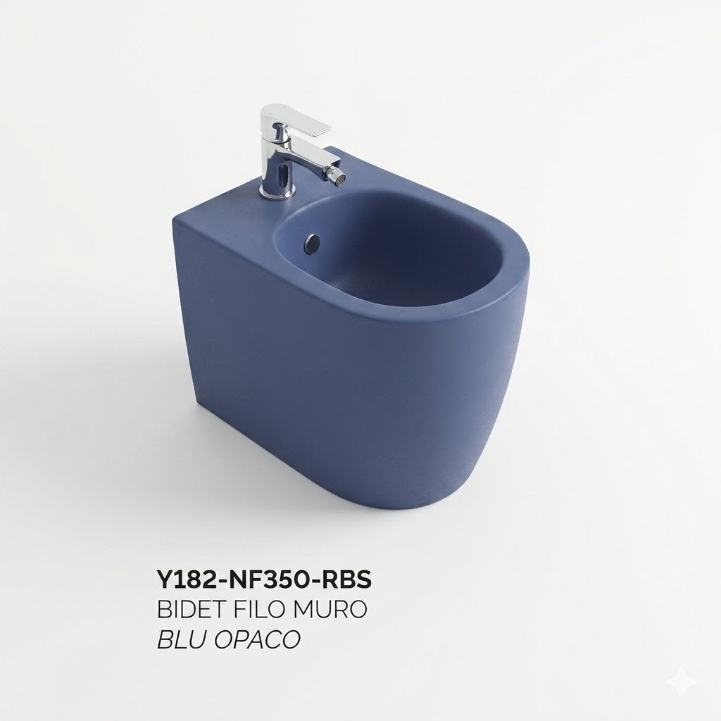 Sanitari Bagno Filo Muro Moderno NYMO INFINITY Vaso WC Bidet Water Elegante D.X