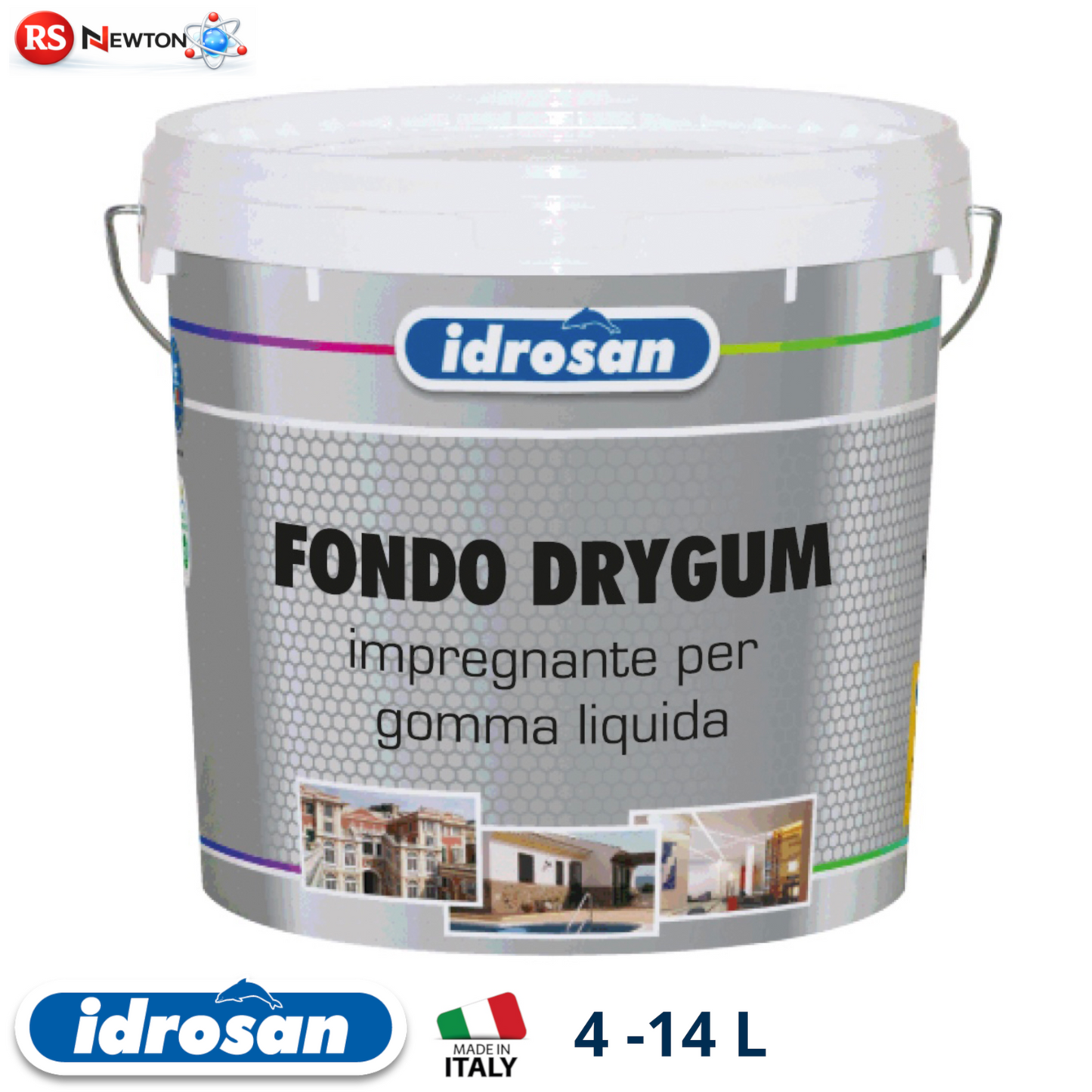 Primer Guaina Liquida FONDO Aggrappante Impermeabilizzante Impregnante Tetti I.D