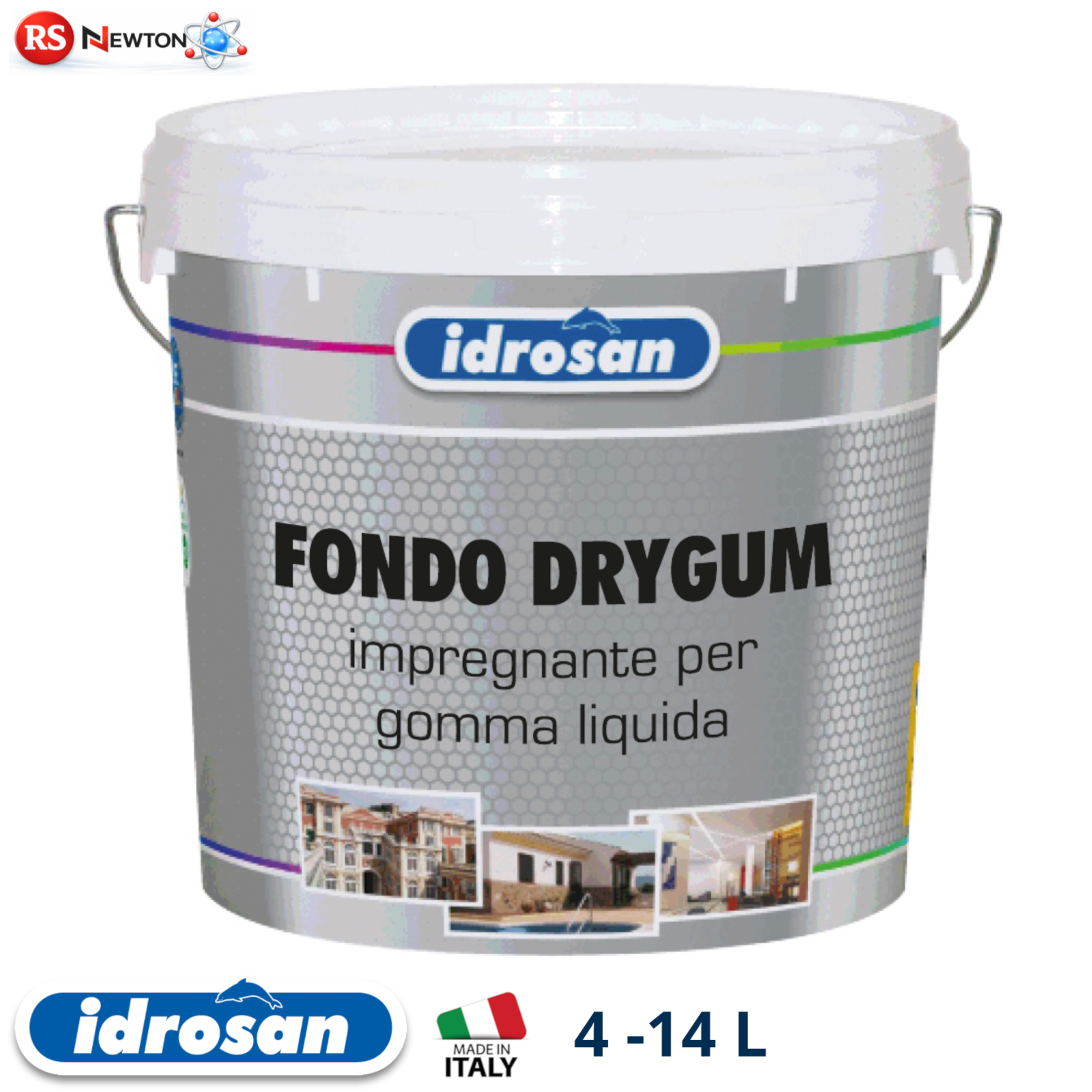 Primer Guaina Liquida FONDO Aggrappante Impermeabilizzante Impregnante Tetti I.D