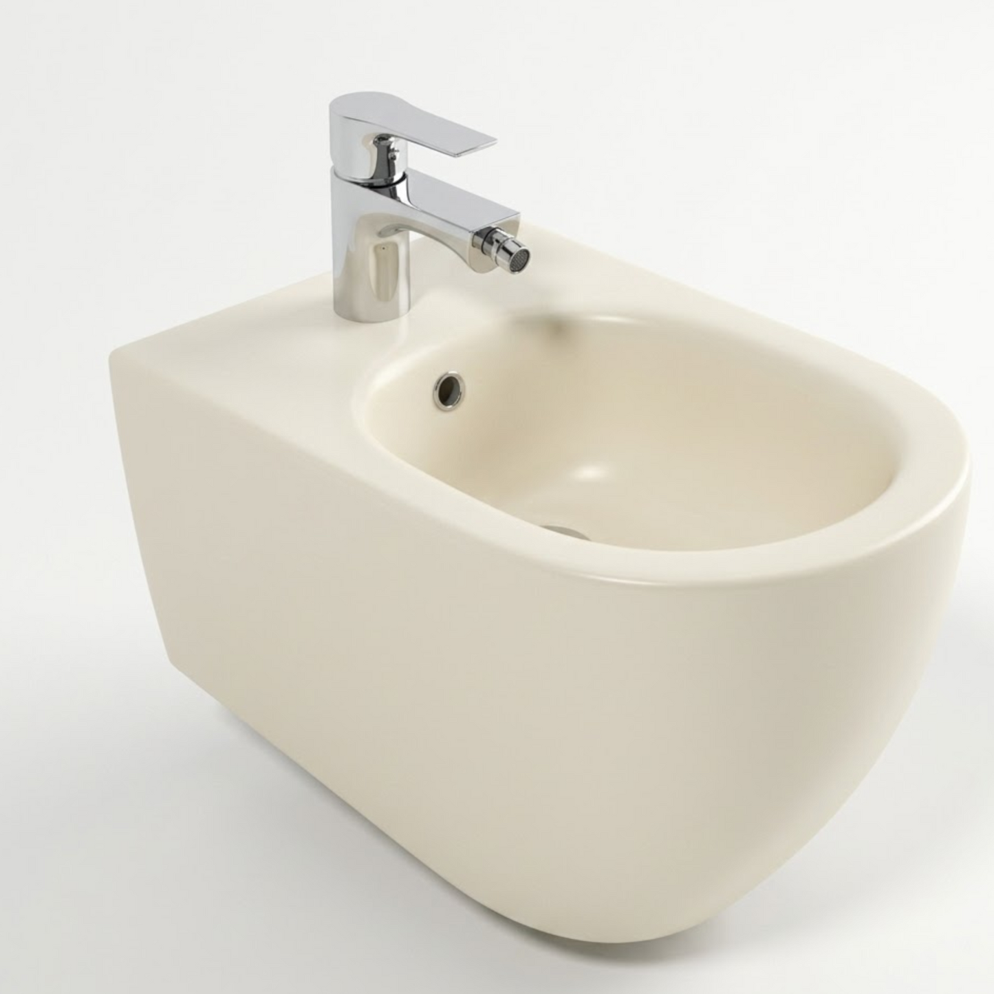 Bidet Sospeso INFINITY Sanitari Bagno Ceramica Moderno Fissaggi Nascosti D.X