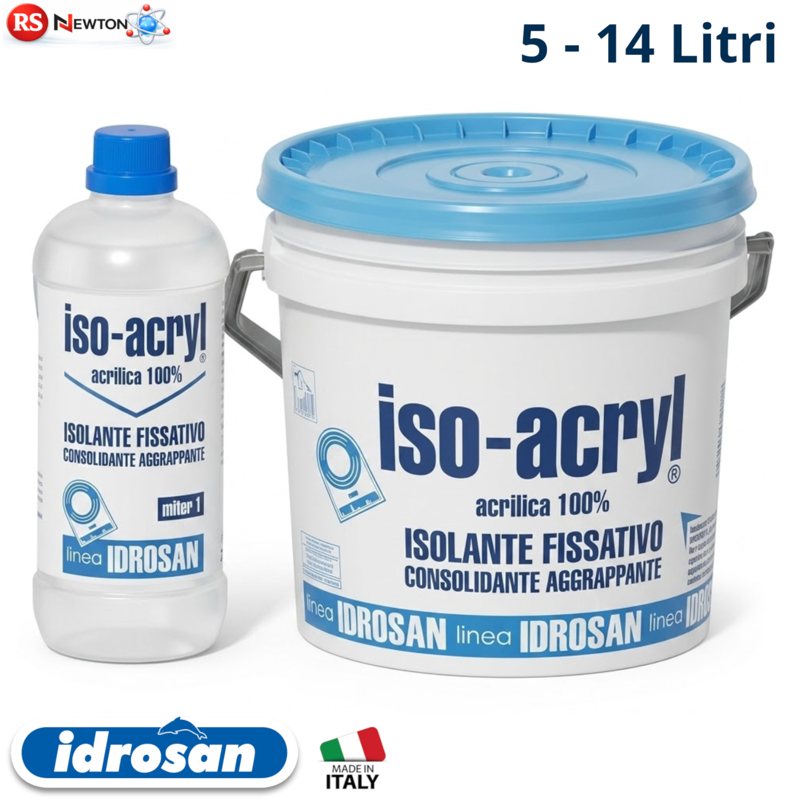 Fissativo Acrilico Isolante Consolidante Interni Esterni Primer Aggrappante I.D