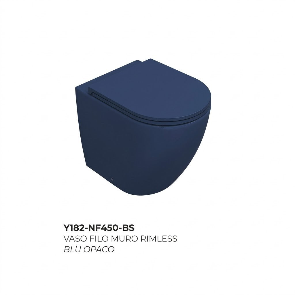 Sanitari Bagno Filo Muro Moderno NYMO INFINITY Vaso WC Bidet Water Elegante D.X