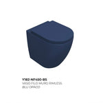 Sanitari Bagno Filo Muro Moderno NYMO INFINITY Vaso WC Bidet Water Elegante D.X