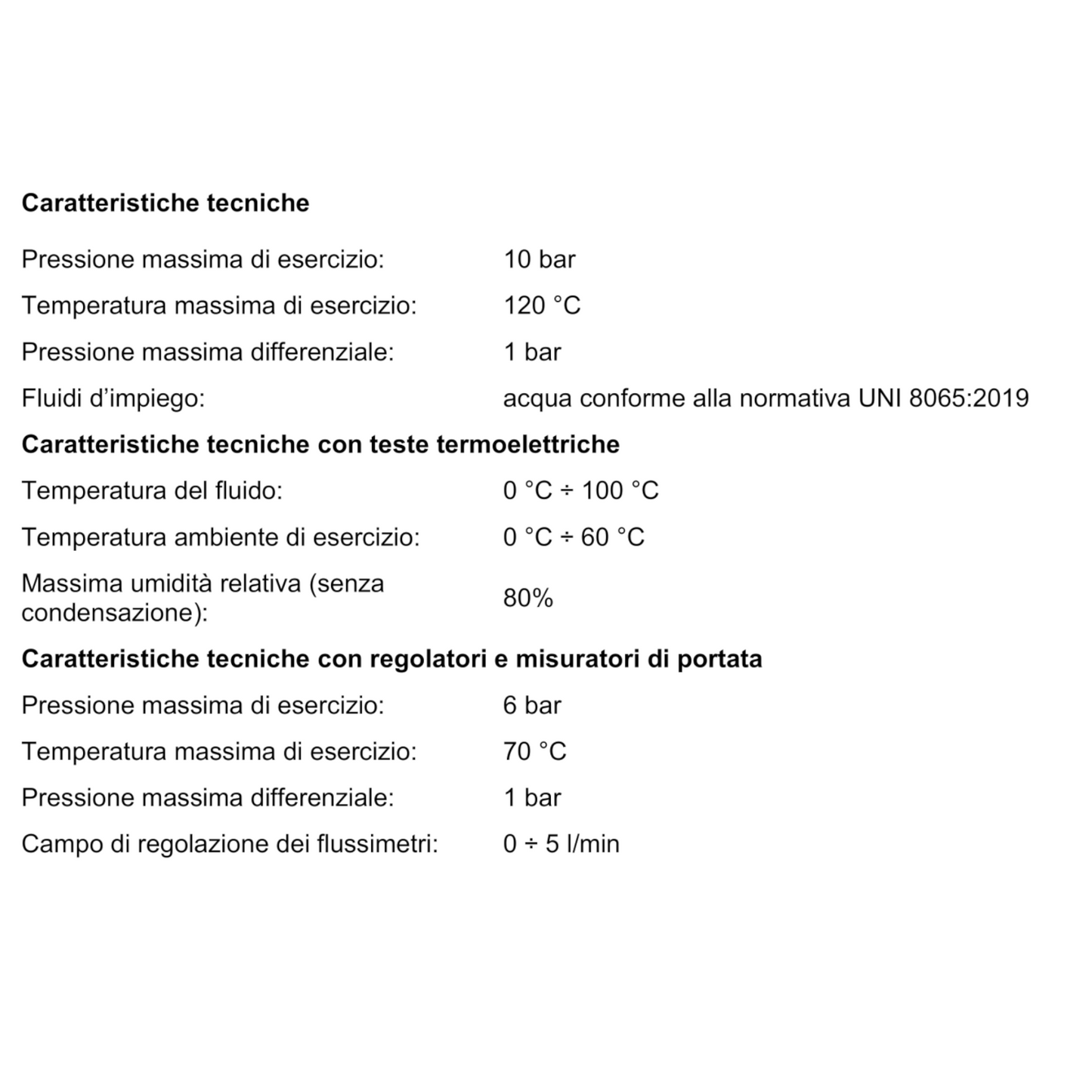 Collettore Distribuzione Premontato CD 3-13 Vie Uscite 1"x3/4EK Flussimetro D.X