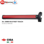 Maniglione Antipanico CISA Barra Rossa FAST Push Touch Porte Sicurezza 120cm G.F