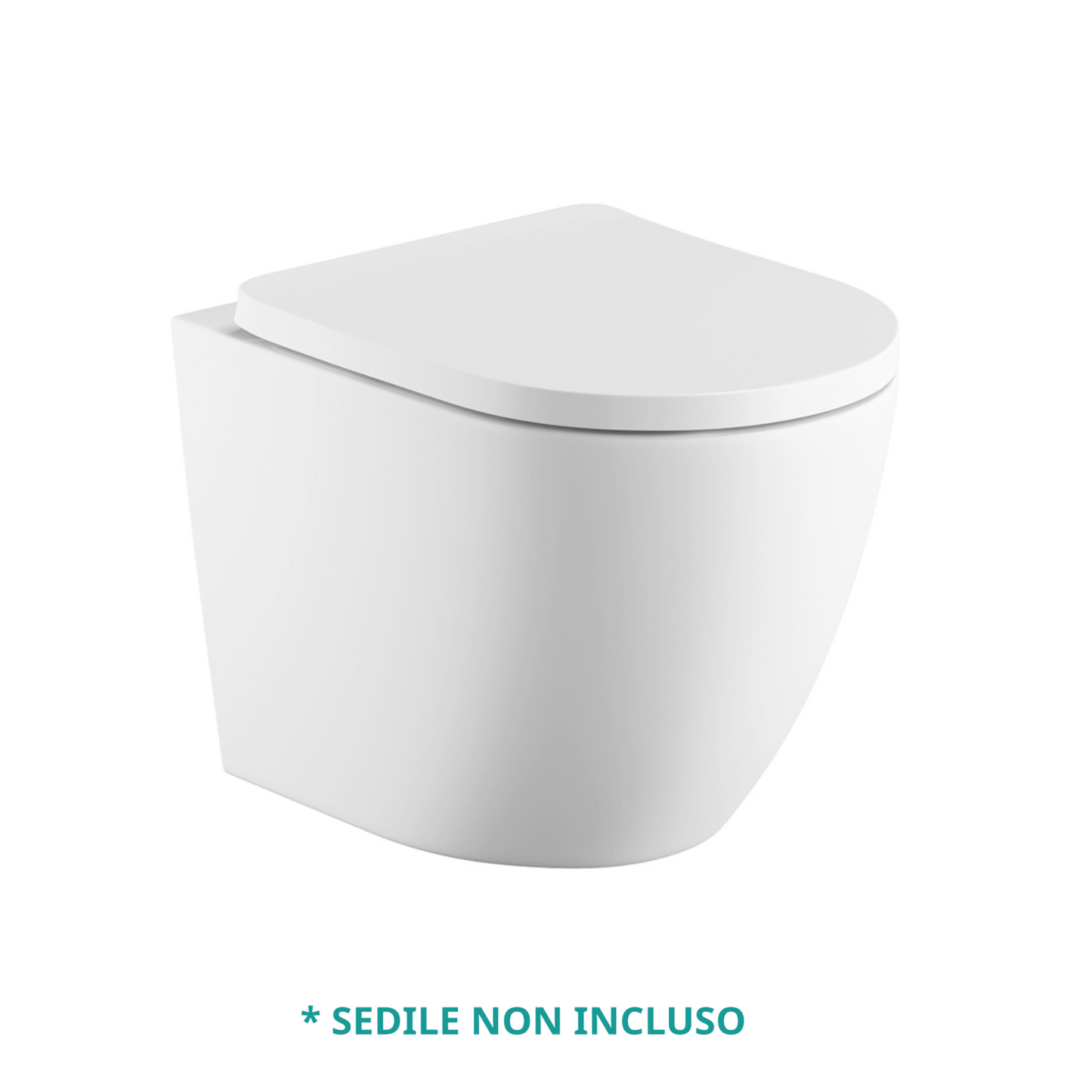 Sanitari Sospesi LINPHA MAGNOLIA Rimless Vaso WC Bagno Bidet Copri Water D.X
