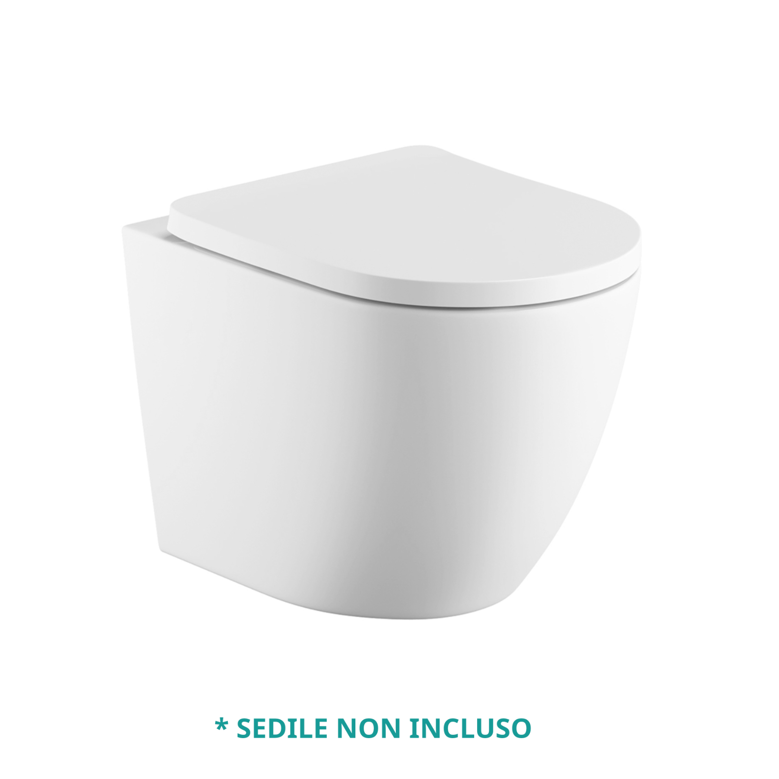 Sanitari Sospesi LINPHA MAGNOLIA Rimless Vaso WC Bagno Bidet Copri Water D.X