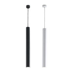 Lampada LED Sospesa GU10 60cm Cilindro Lampadario Faretto Pendente Moderno V.L