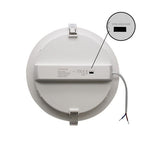 Faretto LED Incasso Rotondo 24W Ø225mm CCT 3000K 4200K 6400K Per Cartongesso V.L