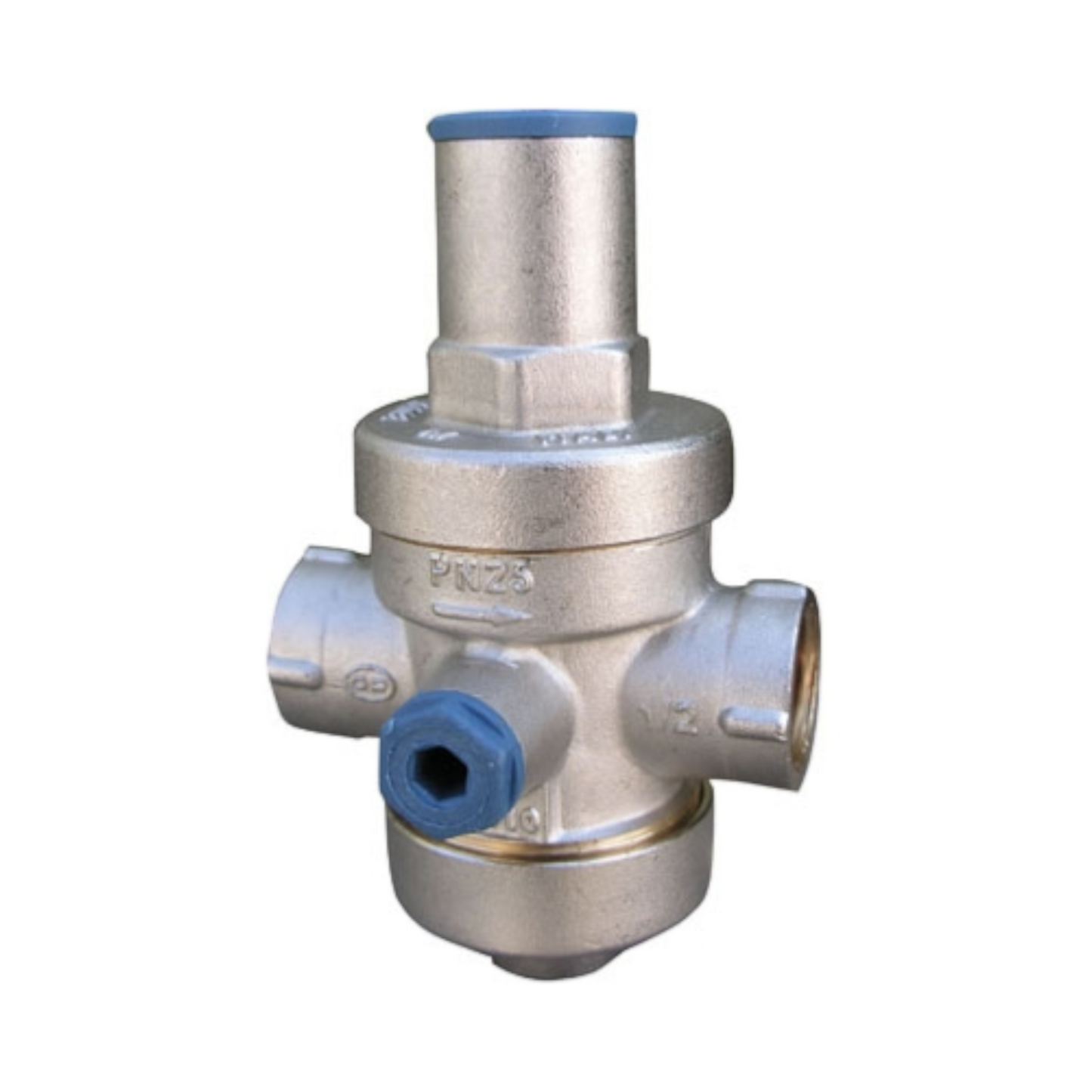 Riduttore Di Pressione a Pistone PN25 Con Sede Acciaio Inox 1/2 3/4 1" 80° C D.X