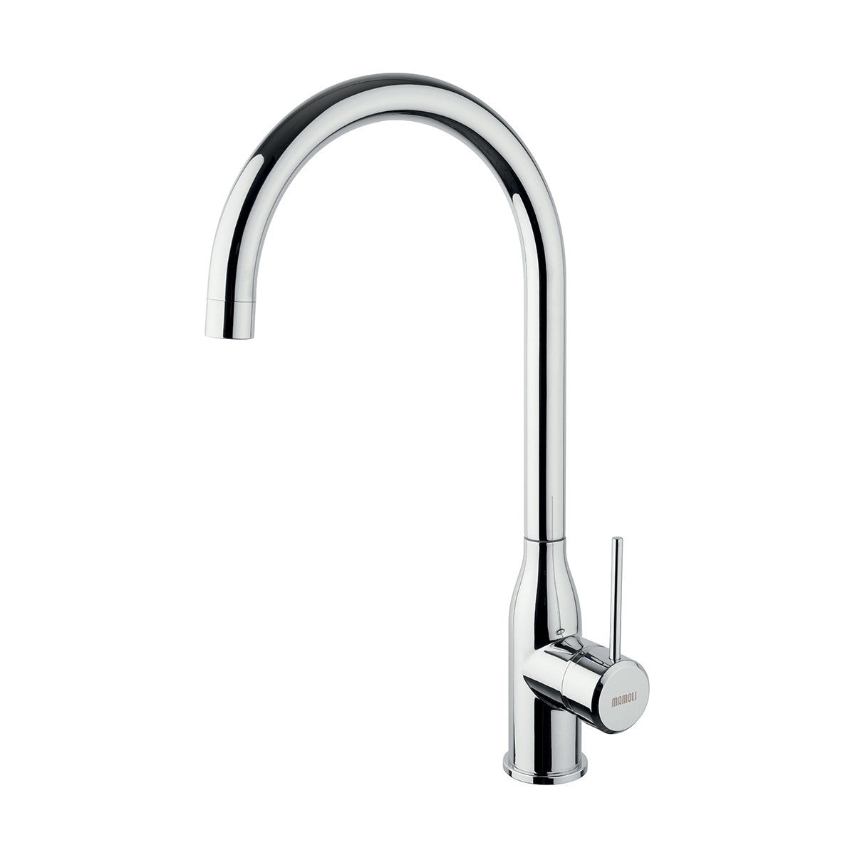Miscelatore Cucina MAMOLI Rubinetto Lavello Moderno Canna Alta Girevole D.X