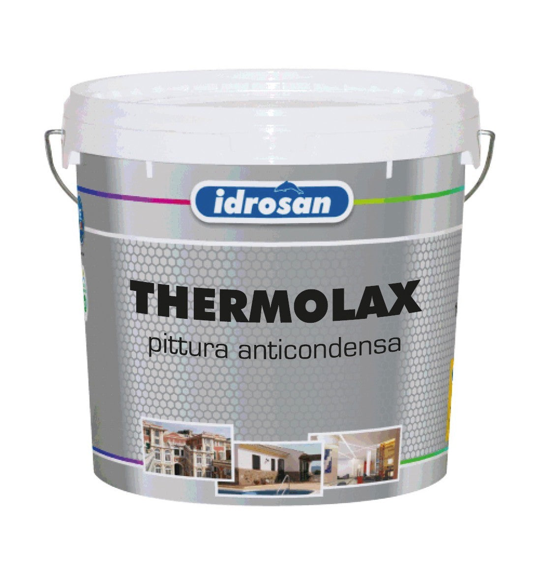 Pittura Anticondensa Antimuffa THERMOLAX Isolante Termico Acustico Interni I.D