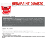 Pittura al Quarzo Interno Esterno HERAKEM Idrorepellente 5L 14L Bianco Opaco