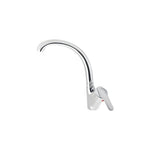 Miscelatore Rubinetto Per Lavello Cucina Cromo Fondo-Corpo Alto Monocomando D.X