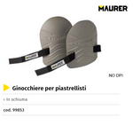 Ginocchiere Piastrellista Maurer In Schiuma Leggere Comfort Lavoro Edile VBS