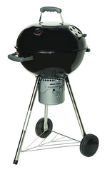 Barbecue a Carbone in Acciaio Griglia Ø 47 mm BBQ con Ruote 58x47xH.100 cm VBS