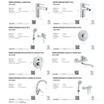 Rubinetto Miscelatore IOLE Bagno Lavabo Bidet Vasca Doccia Ottone Moderno D.X
