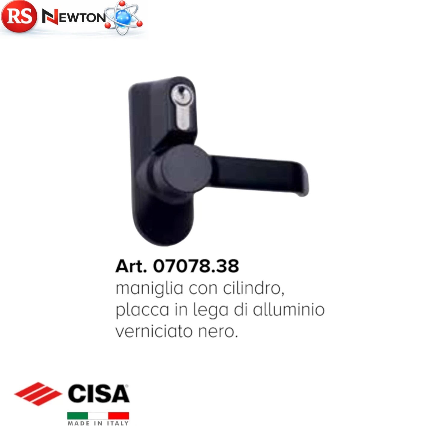 Maniglione Antipanico CISA Barra Rossa FAST Push Touch Porte Sicurezza 120cm G.F
