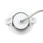 Faretto LED COB 8W Orientabile Rotondo Incasso Foro 60-75mm 640lm IP40 V.L