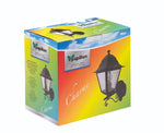 Lanterna Esterno Nera Vintage Retro E27 Lampada in Alluminio Giardino Parete VBS