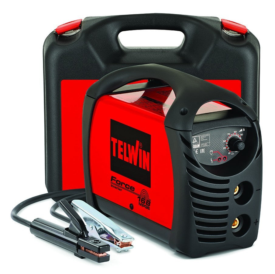 Saldatrice Inverter MMA 150A 230V MPGE Professionale TELWIN 4kW Elettrodo VBS