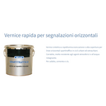 Vernice Segnaletica Stradale Rapida Asciugatura Carrabile Asfalto IDROSAN I.D