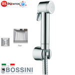 Set Doccia Duplex PALOMA Doccetta a Pulsante Flessibile da 125 cm e Supporto D.X