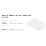Sanitari Sospesi Bagno LINPHA Rimless WC Bidet Sedile Soft Close Bianco Nero D.X
