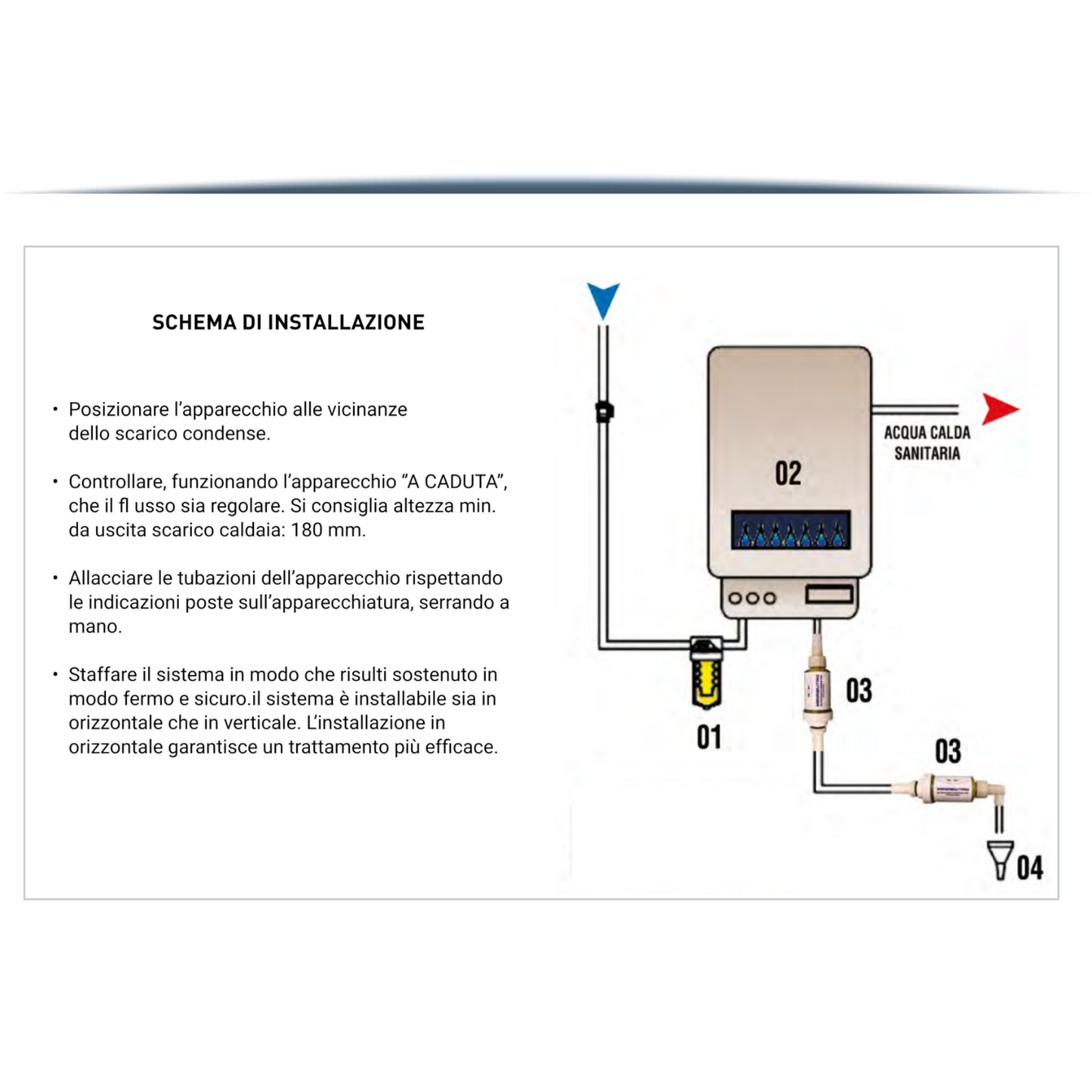 Kit Salvacaldaia Completo ECO Defangatore Magnetico Dosatore Neutralizzatore D.X