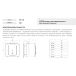 Boiler Elettrico ATON 10 L Sottolavello Acqua Calda Cucina Cavo Pronto Uso D.X