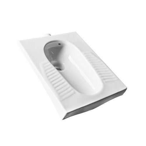 Vaso Turca 60x47 Ceramica Bianco WC Turco Pavimento Sanitari Bagno a Terra D.X