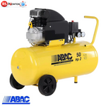 Compressore Aria ABAC 50L 2HP Lubrificato 8 Bar Professionale Officina dB85 VBS