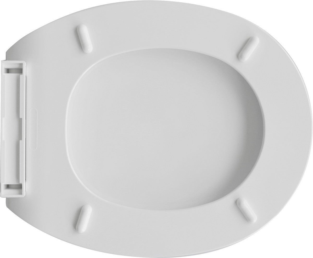 Sedile Wc Copriwater Bi-Componete Tavoletta Vaso Universale Bianco Bagno D.X