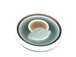 Plafoniera LED Bianca 72W Cristallo Gemme 6480LM Switch 3000K-6400K Rotonda V.L