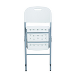 Sedia Pieghevole in HDPE Kit 4 Sedie Da Campeggio Casa Ufficio cm 45x50x88h G.F