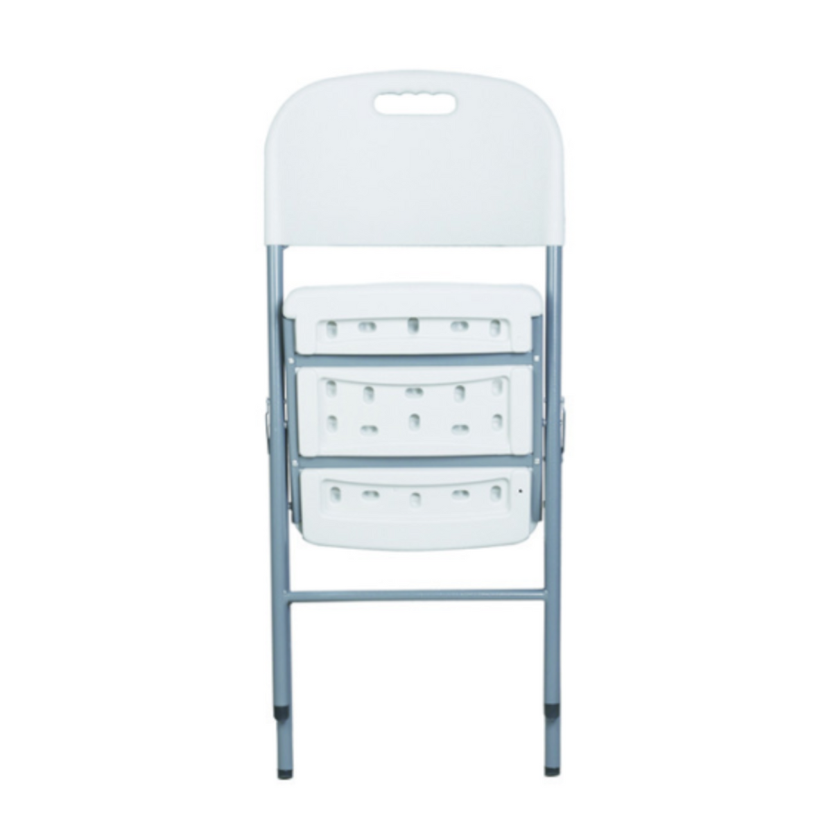 Sedia Pieghevole in HDPE Kit 4 Sedie Da Campeggio Casa Ufficio cm 45x50x88h G.F