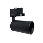 Portafaretto Binario Trifase GU10 Bianco Nero Supporto Spot LED Orientabile V.L