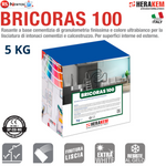 Rasante Cementizio Universale HERAKEM Ultra bianco Interno Esterno Muri 5KG