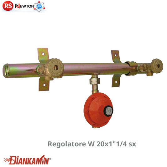Centralina Gas GPL 2 Bombole Attacco Centrale Regolatore e Valvole Sicurezza D.X